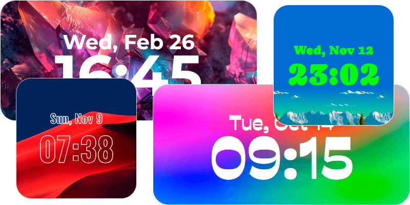 Flip Clock - Aesthetic Widgets